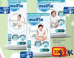 MOLFİX PREMİUM BEBEK BEZİ ÇEŞİTLERİ